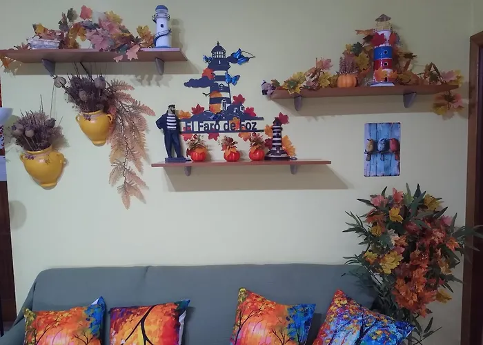 El Faro De Foz!!! Excelentes Vistas,tranquilo Y Luminoso * Foz